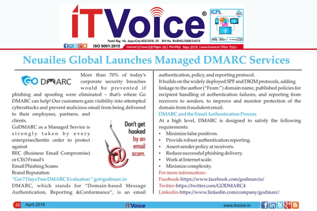 neuailes global launches managed DMARC services